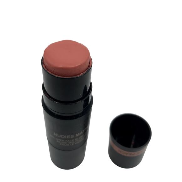 NUDESTIX Nudies Matte All Over Face Color 7g/0.25oz. Nude Peach Blush Color - Picture 7 of 8